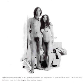 censura_John Lennon And Yoko Ono - Unfinished Music Number 1, Two Virgins (portada original, sin censurar)